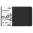 Sketchbook 80l., 210*130 Gamma "Studio", black, hardcover, elastic band, white, 140g/m2