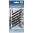 Pressed charcoal Gamma "Studio", soft, square, 6 pcs., blister, European weight