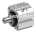 Compact pneumatic cylinder, double-acting, piston diameter 32mm, stroke 25mm