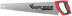 Universal wood hacksaw, 6.0 mm pitch, plastic rubberized handle 500 mm