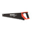 Hacksaw for foam concrete REXANT 500 mm, protective coating, carbide soldering on the teeth, two-component handle