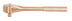 Ratchet wrench 1" with switch intrinsically safe alloy BeCu 120-1008, HORTZ