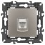 Розетка ЭРА Elegance 14-3107-16 RJ45, титан