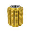 Screw milling cutter M1 A R6M5 2510-4114 20gr. (1g.34 min.) 40x50x16 mm wear-resistant Beltools coating