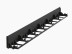 Garden curb 1000 mm height 78 mm black 1 piece