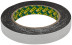 Adhesive tape, 2-sided mounting,foam-based, black, 19 mm x 5 m
