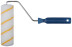 Валик полиакрил/полиэстер/хлопок, с желтой полосой, каркасная система, диам. 40/60 мм; ворс 6мм, 180 мм