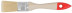 Flute brush "Standard", nature.light bristles, wooden handle 1" (25 mm)