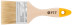 Кисть флейцевая "Стандарт-Плюс", натур.светлая щетина, деревянная ручка 2,5" (63 мм)