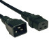 PWC-IEC19-IEC20-1.0-BK IEC 320 C19 - IEC 320 C20 Power cable (3x1.5), 16A, straight plug, 1m, color black (PVS-AP-3*1,5-250- C19C20-16-1.0 GOST 30851.1-2002 (IEC 60320-1:1994))