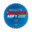 Laser ultra segmental disc d.450x2.8x25.4 /40x4.0x10mm 32z /reinforced concrete/wet/dry Diamaster 001.000.8202