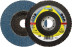 Лепестковый тарельчатый круг Supra, 125 x 22,23, 330002