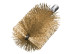IBG brush ruff, 160*100 mm, diameter 101 mm, nylon, transparent 0.80 mm, fit W1/2"