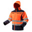 Softshell reflective jacket; orange; size XXL