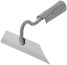 Straight hoe 150x50 mm, stainless steel, without handle