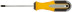 Screwdriver "Start", CrV steel, rubberized handle 6x100 mm PH2