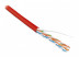 UUTP4-C5E-S24-IN-PVC-RD-305 (305 m) Cable twisted pair, unshielded U/UTP, category 5e, 4 pairs (24 AWG), single core (solid), PVC, -20°C – +75°C, red - warranty: 15 years component, 25 years system