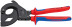 Кабелерез для кабеля со стальным армированием SWA c трещоткой, рез: SWA кабель Ø 45 мм (380 мм², MCM 750), L-315 мм, чёрн., 2-к ручки