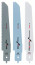 Set of 3 saw blades for universal saw Bosch PFZ 500 E M 1142 H; M 3456 XF; M 1122 EF