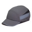 Protective helmet RZ BioT® CAP grey, visor 70 mm, 10 pcs.