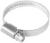 Хомут обжимной накатной, ширина 9 мм, нерж.сталь 30-45 мм