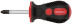 Screwdriver "Universal", CrV steel, rubberized handle, Profi 6x38 mm PH2