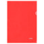 Folder-corner STAMM A4, 180mkm, plastic, transparent, red