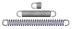 Tension spring ordinary loop (1x7x290x281 - stainless steel) NX8793, 10 pcs.