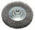 Disc brush with wavy steel wire, 115 mm 115 mm, 0.3 mm, M14