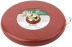 Tape measure, fiberglass tape, red plastic case 50 m