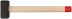 Forged sledgehammer assembly, wooden handle 5 kg