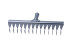 Riveted rake with twisted tooth GC-12 b/h, stainless steel 2.0 mm