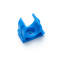 Fasteners-clip for plumbing pipes for mounting guns (20 mm, blue,100 pcs/pack)