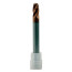 Spherical carbide milling cutter c/x f 10x20x100 mm z=4 on steel, coated with TiXCo, HRC 55 TORNERI T026308