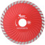 Diamond cutting disc "Turbo-wave" (dry and wet cutting) 125x2.4x7.5x22.2 mm
