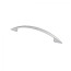 Handle meb. bracket met. UN88 128 mat. chrome, AKS