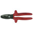 Double-edged scissors for cutting VDE cable, max. 20 mm2