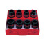 1" Impact Socket Set, Hexagon, 15/16"-5/18", 8 pieces KING TONY 8410SP
