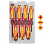 Screwdriver set, dielectric, 7 pieces KING TONY 30607MR02