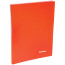 Folder with Berlingo "Neon" clip, 17 mm, 700 microns, neon orange