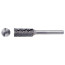 Carbide cylindrical borehole with an end cap type B d16 single large notch