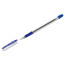 Berlingo ballpoint pen "I-15" blue, 0.7 mm, grip