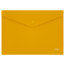 Envelope folder on the button STAMM A4, 180mkm, plastic, opaque, yellow