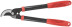 Mini knot cutter, blades 60 mm, metal handles with PVC linings 390 mm