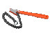 Водопроводный цепной ключ для труб d=110 мм, 300 мм