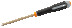 IB ERGO screwdriver for screws with a slot (aluminum/bronze), 5x200 mm