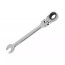Combination key DUEL ratchet with 8mm hinge, length 140 mm, 12600008