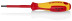Torx® TX25 VDE screwdriver, L-185 mm, dielectric