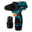 Cordless drill-screwdriver BORT BAB-12x2Li-FD (2x1.5 Ah+battery)