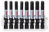 Set of 8 bits for Impact Control screwdriver, 4 pcs. H5, 4 pcs. H6